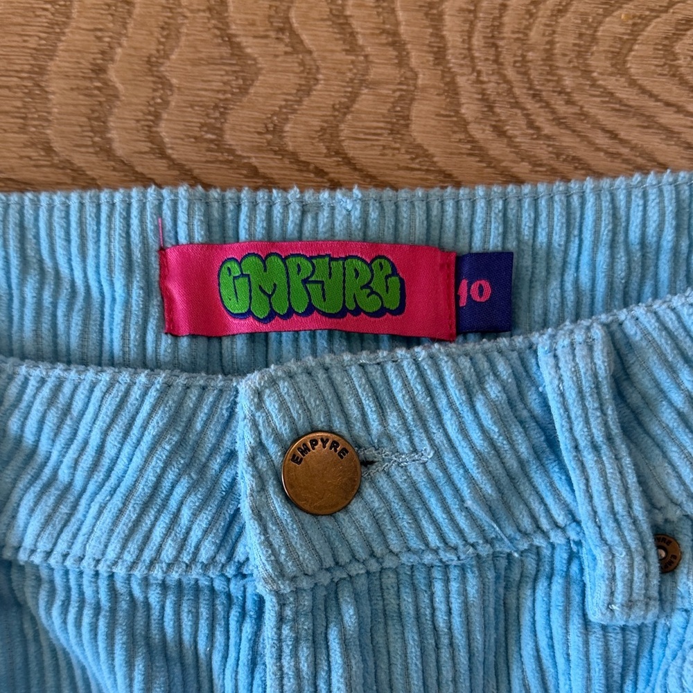 Empyre Light Blue Straight Leg Jeans - Picture 5 of 7